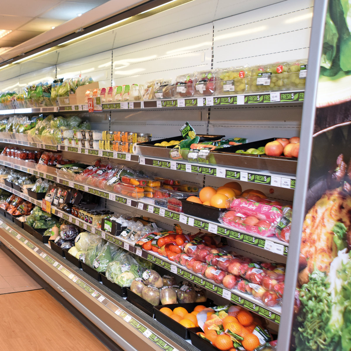 Fresh Fruit and Vegetables at Budgens, Darsham